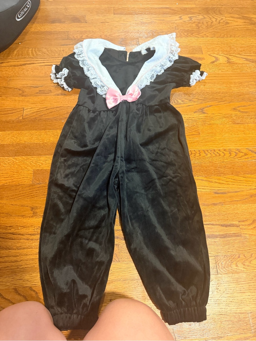 Vintage toddler velvet